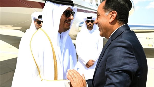  رئيس الوزراء يستقبل رئيس مجلس الوزراء وزير الخارجية القطري 