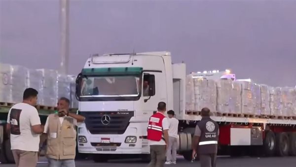 تحرك قافلة المساعدات الـ 28 