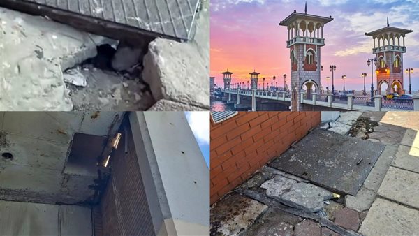 حقيقة هبوط كوبري ستانلي بالإسكندرية