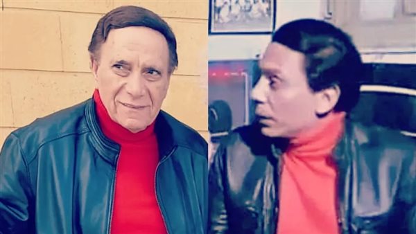 الفنان فكري عبد الحميد والزعيم عادل إمام 