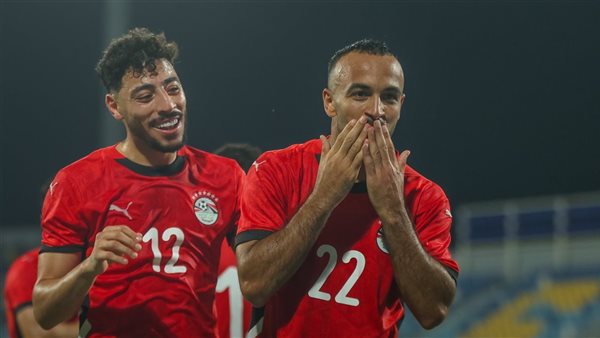 أفشة في مباراة مصر وتونس