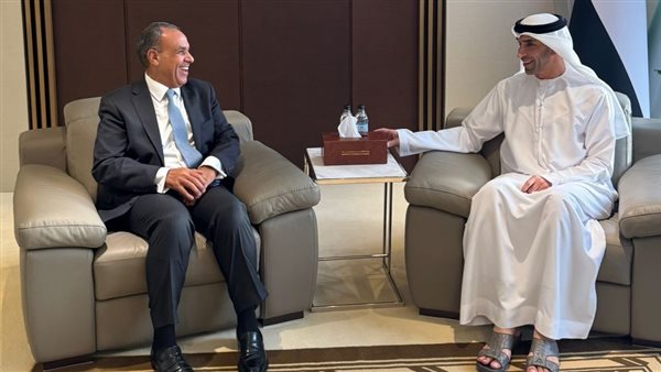 وزير الخارجية ووزير التجارة الخارجية الإماراتي
