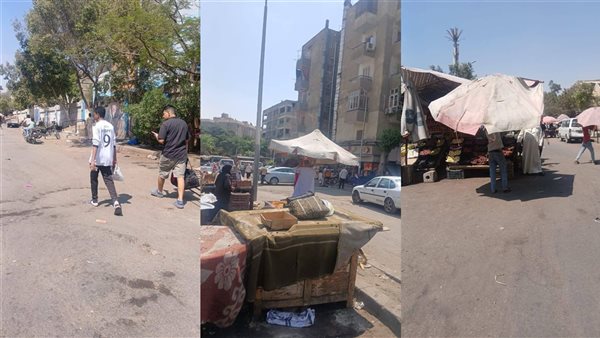 حملة مكثفة لرفع الإشغالات المخالفة في حي البساتين