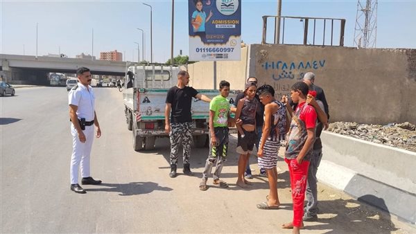 حملة أمنية مكبرة بحي الطالبية لمواجهة النباشين بالمريوطية