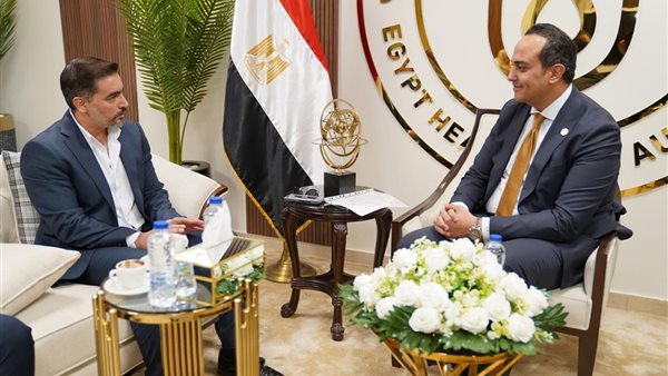 الدكتور أحمد السبكي وهاني سلامة 