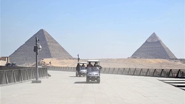 آخر استعدادات افتتاح المتحف المصري الكبير