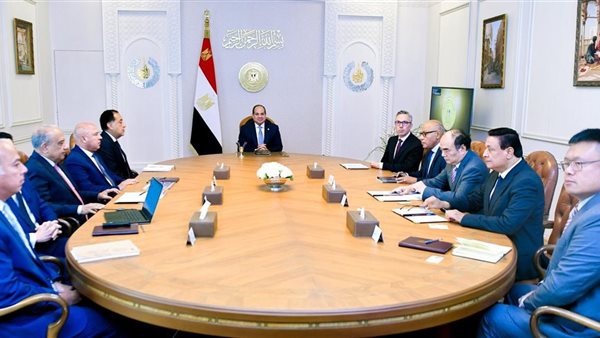 السيسي يستقبل الرئيس التنفيذي لشركة "سكاتك" النرويجية