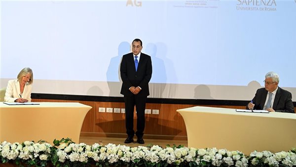 مدبولي يشهد توقيع اتفاقية تعاون بين منظمة الأمم المتحدة ووزا