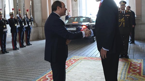 الرئيس السيسي وملك إسبانيا