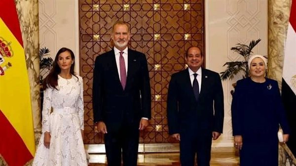 زيارة ملك اسبانيا لمصر