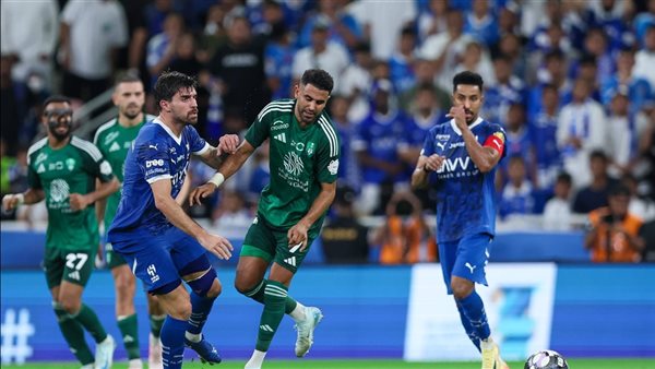 الأهلي والهلال في الدوري السعودي
