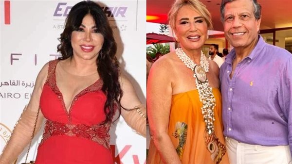 غادة إبراهيم وإيناس الدغيدي وزوجها