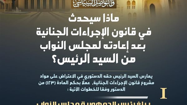 الإجراءات الجنائية الجديد 