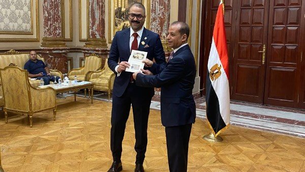 النائب أحمد الباز، عضو مجلس الشيوخ 