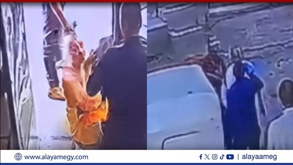 تعدي شخص على زوجته بالشرقية  