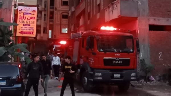 تسريب غاز بمحطة وقود 
