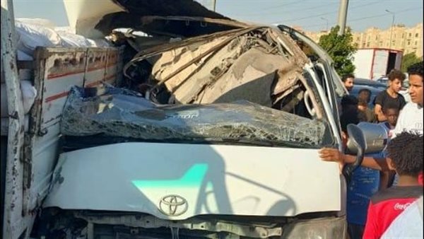 سبب حادث طريق الوحات اليوم