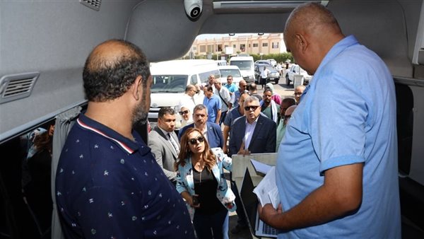 جانب من جولة وزيرة التنمية المحلية بجنوب سيناء
