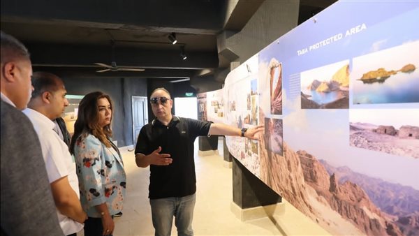 جانب من جولة وزيرة التنمية المحلية بجنوب سيناء
