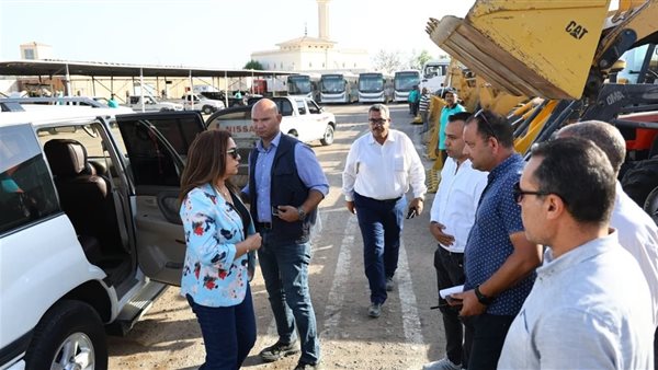 جانب من جولة وزيرة التنمية المحلية بشرم الشيخ