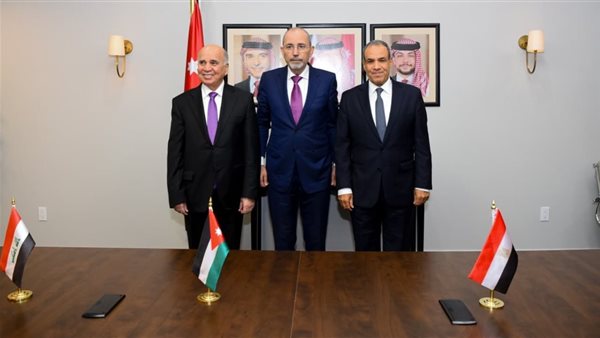 وزراء خارجية  مصر والأردن والعراق