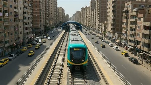  قطار مترو 