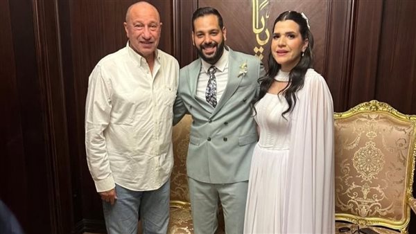 الخطيب في أحدث ظهور بحفل زفاف ابنة الباحثة رغدة السعيد