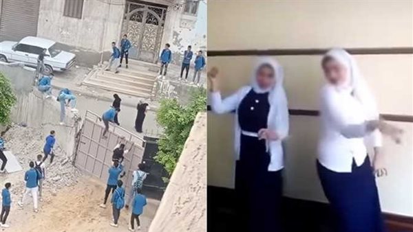 طالبات داخل المدارس