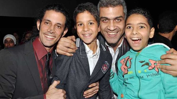 صورة من كواليس فيلم لا مؤاخذة