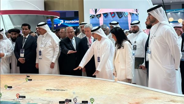 جانب من مشاركة الفريق كامل الوزير بمؤتمر جلوبال ريل 2025