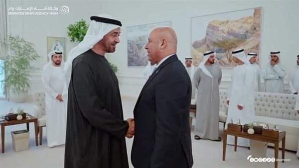 رئيس دولة الامارات يستقبل الوزراء المشاركين في معرض ومؤتمر "