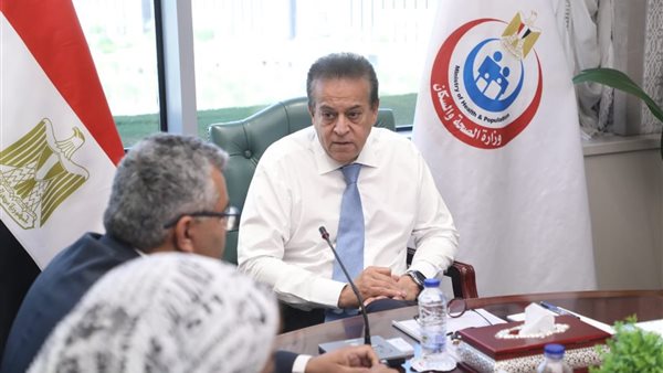 الدكتور خالد عبد الغفار نائب رئيس الوزراء ووزير الصحة 