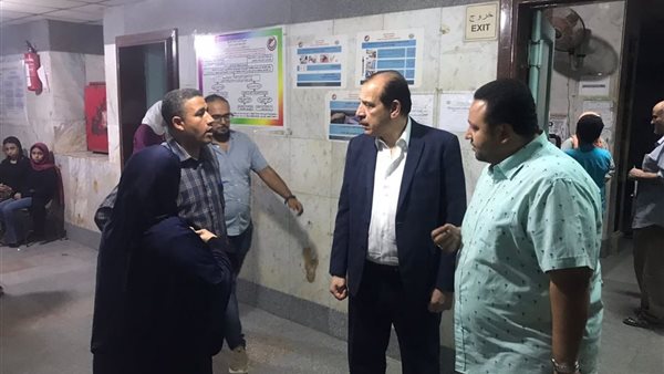 نائب وزير الصحة في مستشفى كفر الزيات