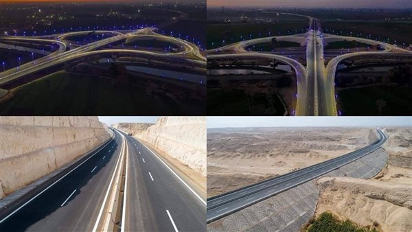 محور سمالوط على النيل بمحافظة المنيا