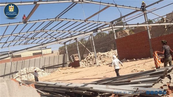  جانب من حملة إزالة المخالفات بالشرقية 