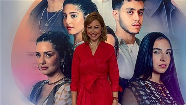 منة شلبي في العرض الخاص لفيلم هيبتا الجزء الثاني 