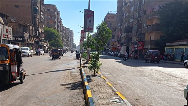 جانب من حملة النظافة بحي إمبابة اليوم