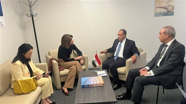 وزير الخارجية يلتقي المندوبة الدائمة للبرازيل لدى اليونسكو 