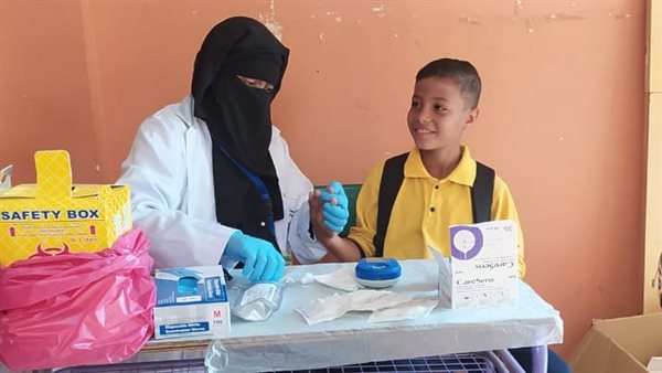 فحوصات طبية لطلاب بالجيزة