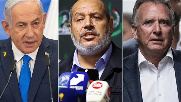مشعل ونتنياهو وتوني بلير 