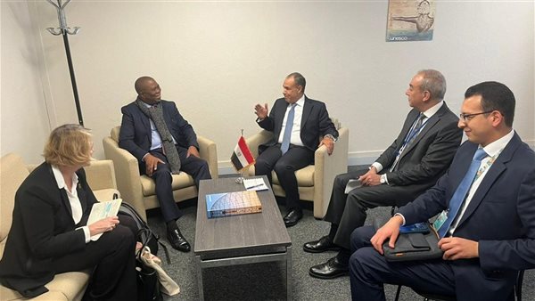 وزير الخارجية يلتقي المندوب الدائم لجنوب أفريقيا