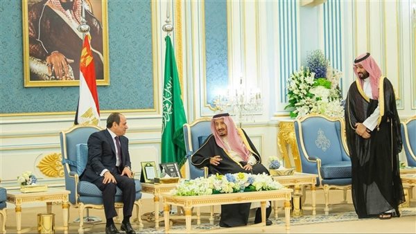 الرئيس السيسي والملك سلمان وولى العهد السعودي - ارشيفية