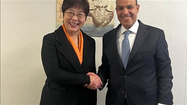 وزير الخارجية يلتقي المندوبة الدائمة للصين لدى اليونسكو