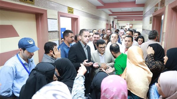 نائب وزير الصحة في مستشفى كفر الشيخ