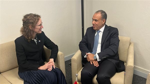لقاء وزير الخارجية برئيسة مجموعة الدول الغربية باليونيسكو
