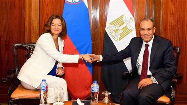 وزير الخارجية يستقبل وزيرة خارجية سلوفينيا