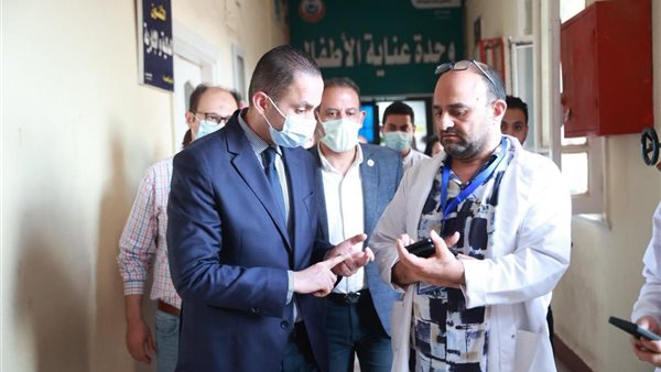 نائب وزير الصحة بمستشفى إيتاي البارود بالبحيرة