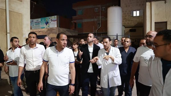 جولة ليلية مفاجئة لنائب وزير الصحة بمستشفيات الغربية