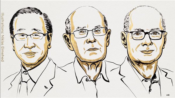 الأكاديمية الملكية السويدية تعلن عن فوز ثلاثة علماء بجائزة ن