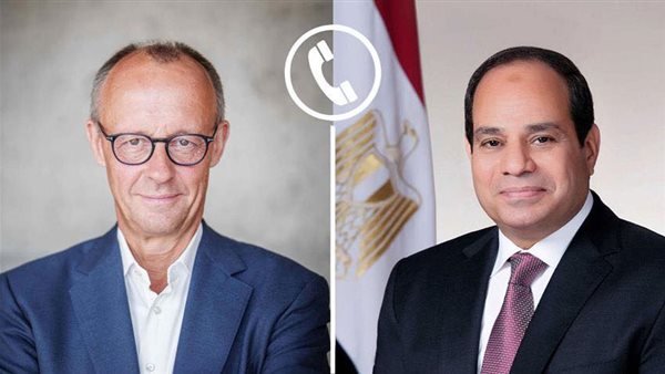 الرئيس السيسي والمستشار الألماني فريدريك ميرتس